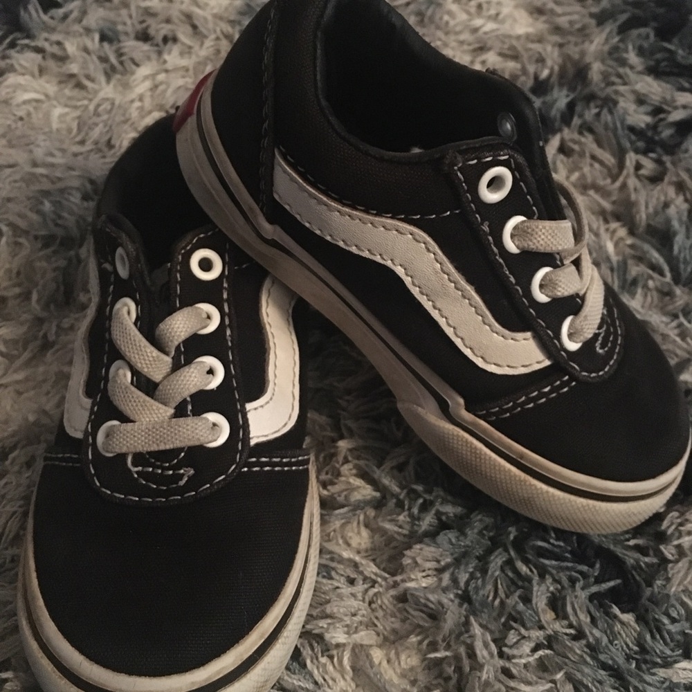 Classic black toddler Vans